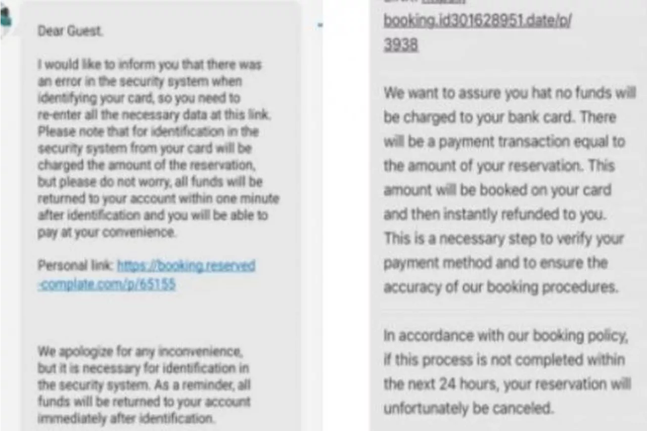 Hotel booking scam claims at least 30 victims, losses of $41,000