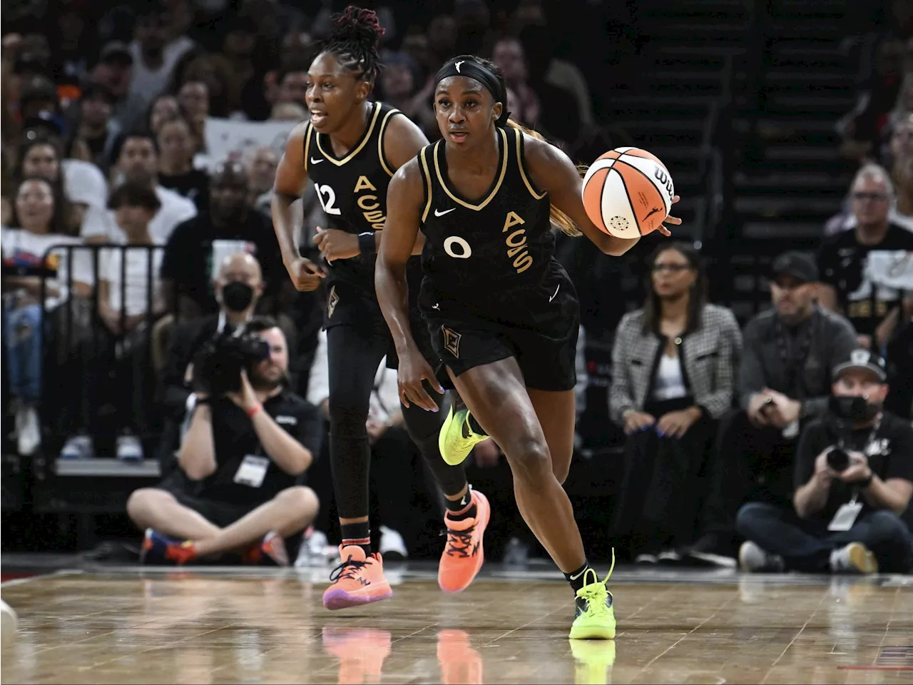 Young and Plum each score 26 points as Aces dominate Liberty in WNBA Finals opener