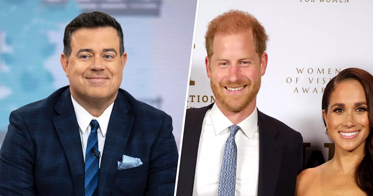 Carson Daly to Moderate Panel with Prince Harry, Meghan Markle in NYC