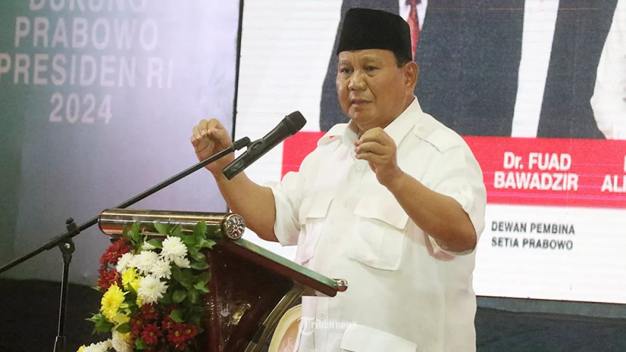 Prabowo Terharu Didukung Relawan Samawi Maju Capres 2024: Saya Siap Lanjutkan Kebijakan Jokowi