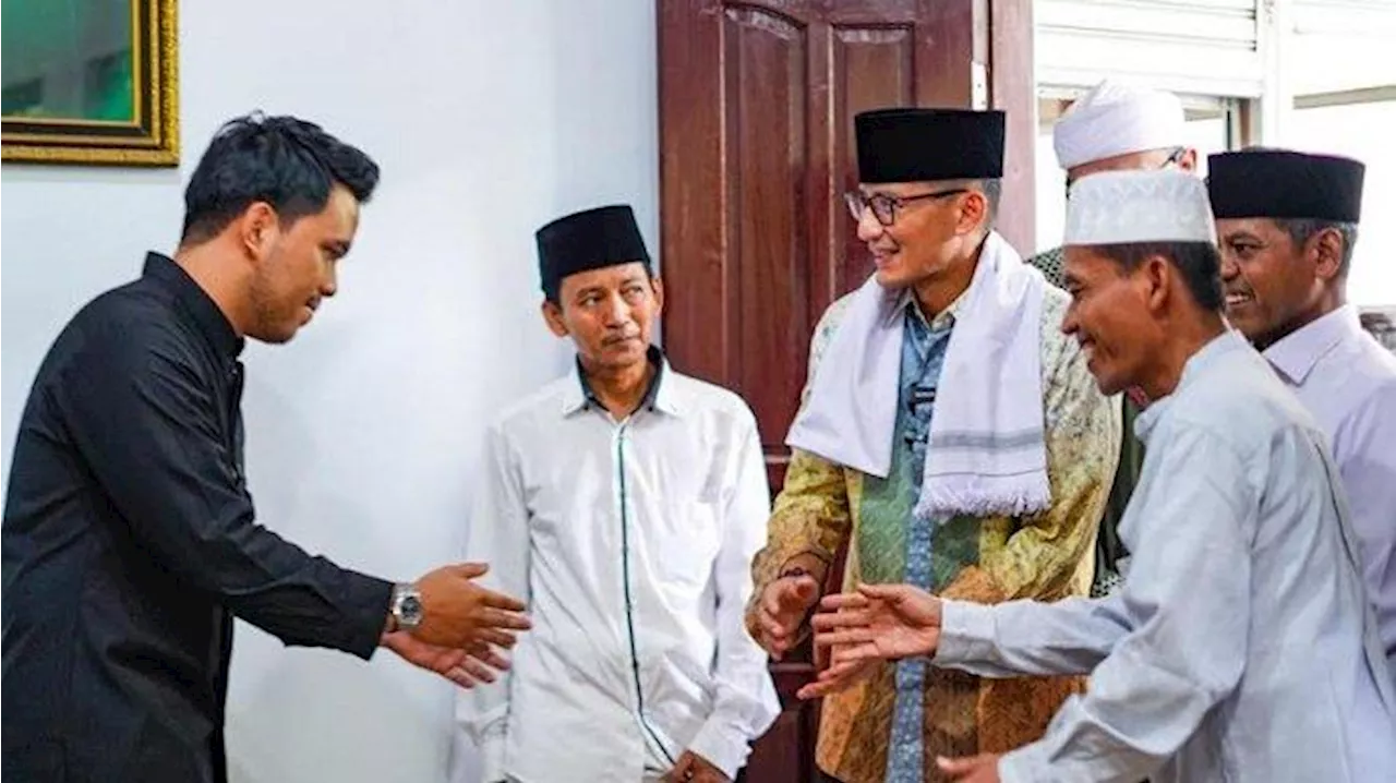 Sowan ke Kiai Ponpes Babakan Ciwaringin, Menparekraf Sandiaga Uno Nostalgia