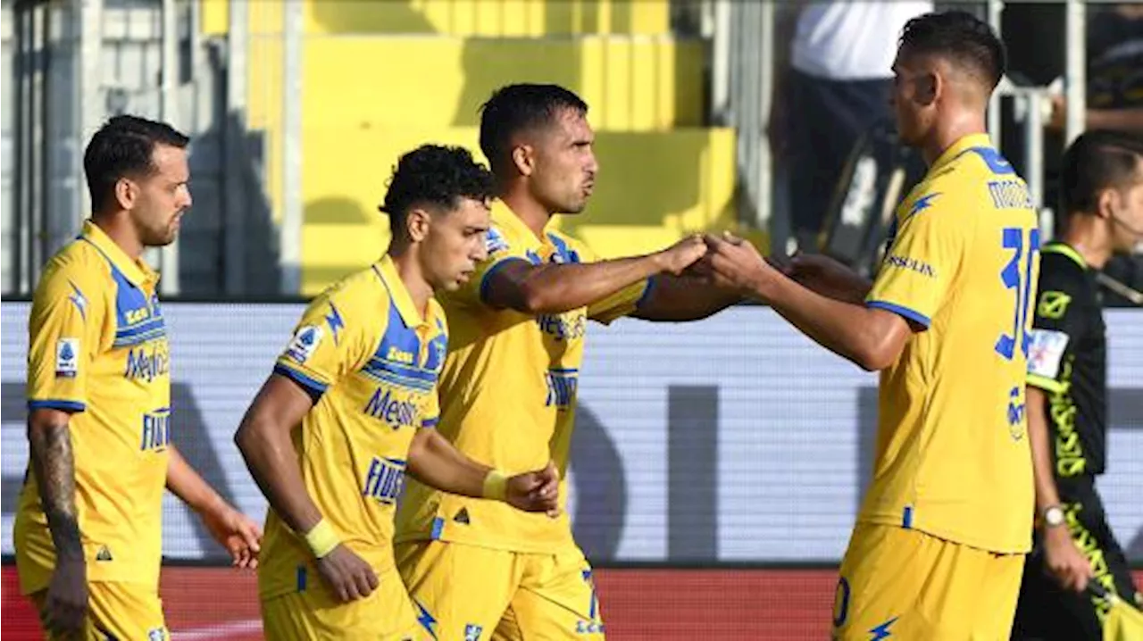 Frosinone meritatamente avanti contro l'Hellas Verona: decide (per ora) la prima volta di Reinier