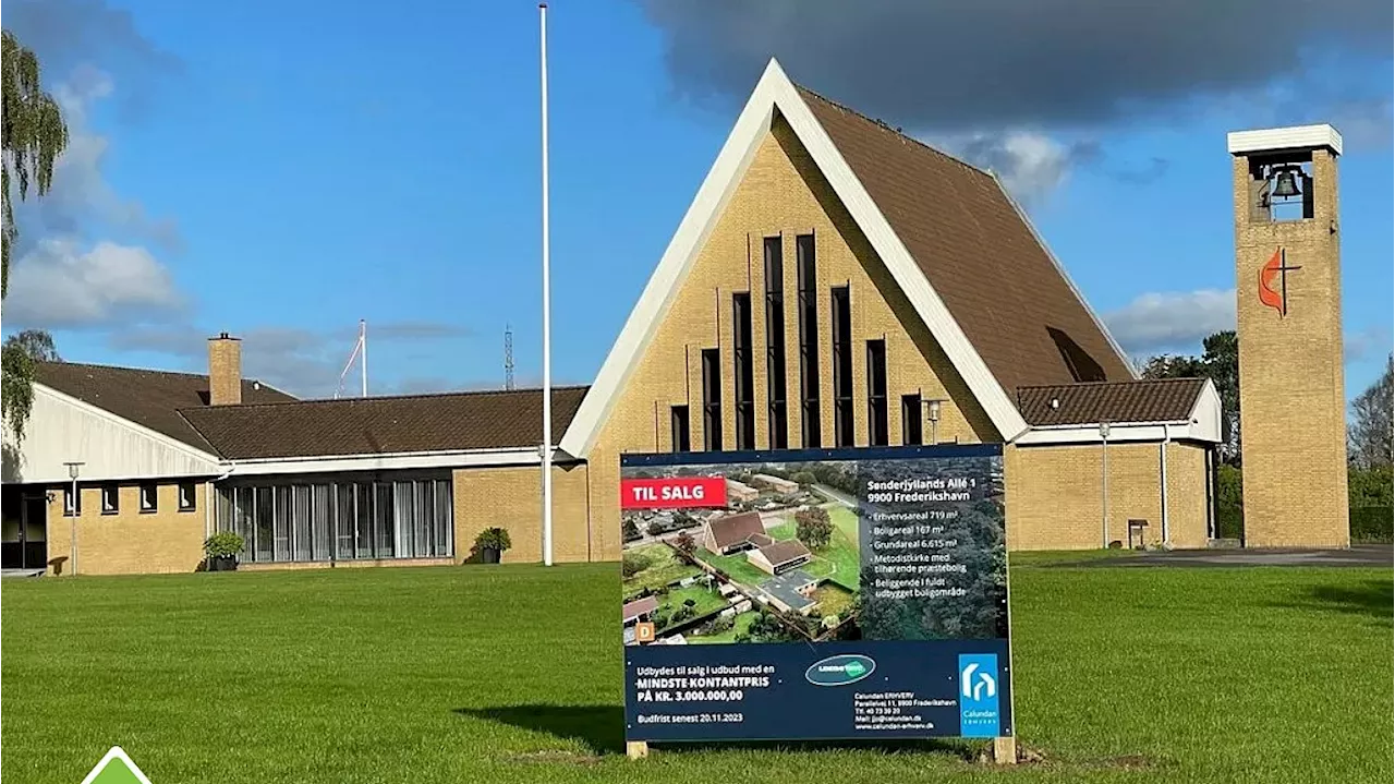 Har du drømt om at eje en kirke? Så har du nu muligheden