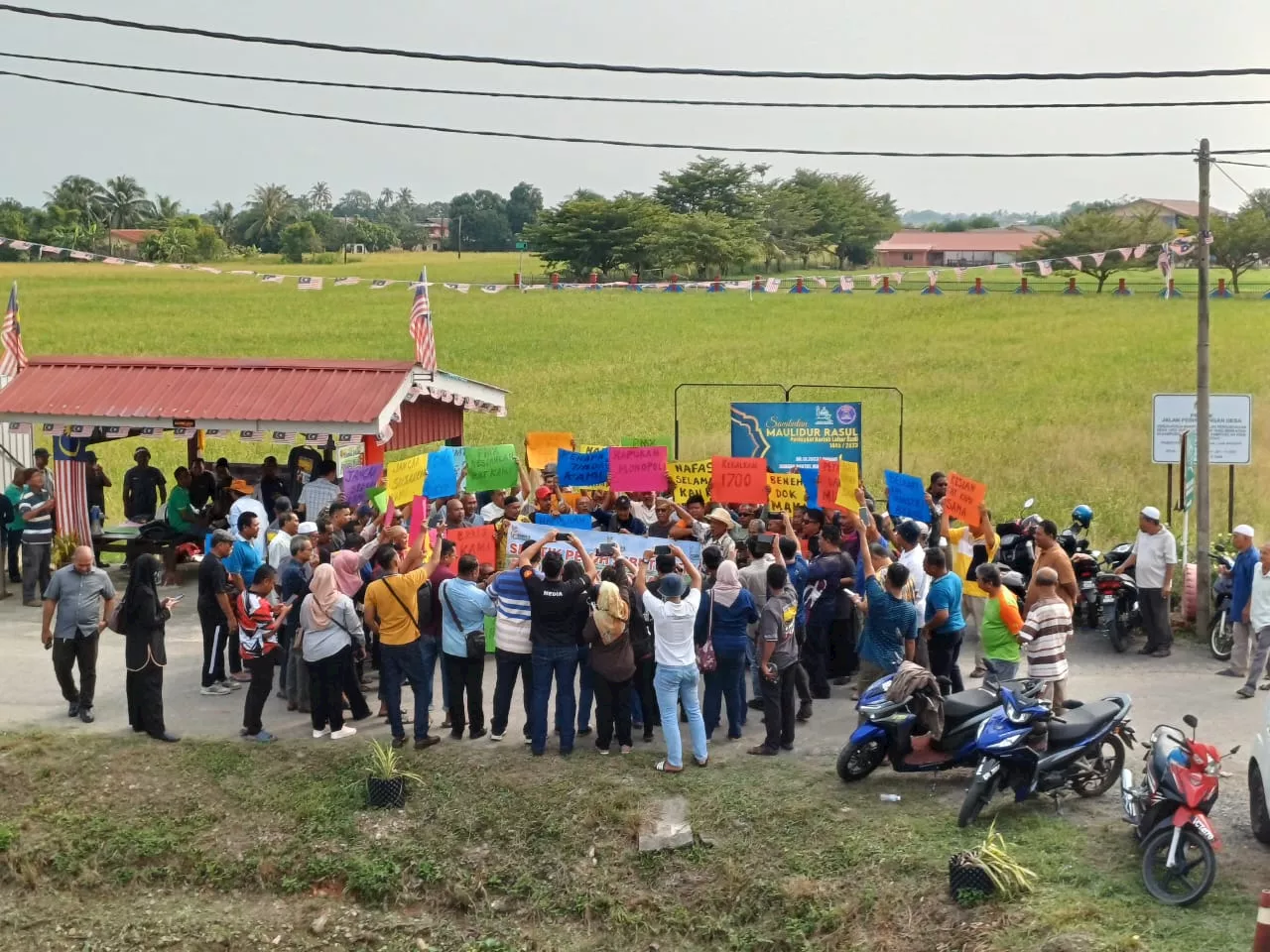 PeSAWAH adakan perhimpunan protes harga padi kembali rendah