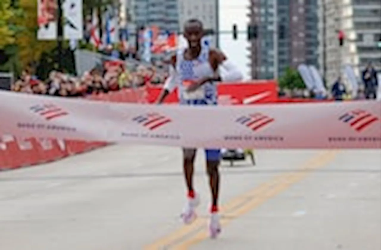 Kelvin Kiptum nearly breaks two-hour barrier with world marathon record