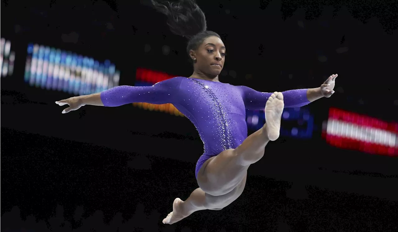 Make it 23 titles: Simone Biles wraps up world championships comeback with 2 more gold medals