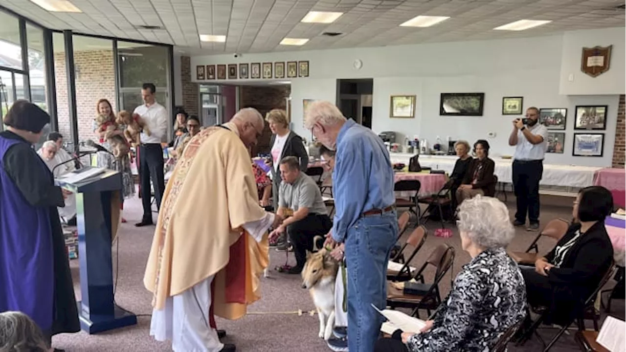 Tradition marches on as Jacksonville Catholic church celebrates ‘Blessing of the Animals’