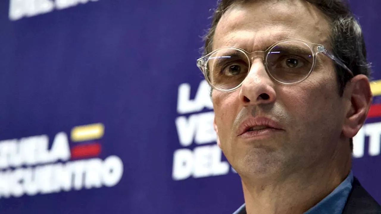 Henrique Capriles retiró su candidatura a la primaria de la oposición en Venezuela