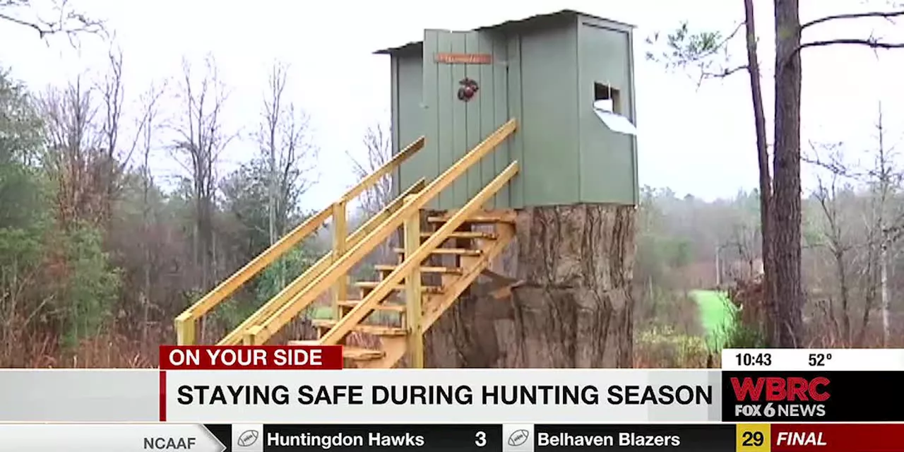 AL Dept. Conservation and Natural Resources offers safety advice ahead of deer hunting season