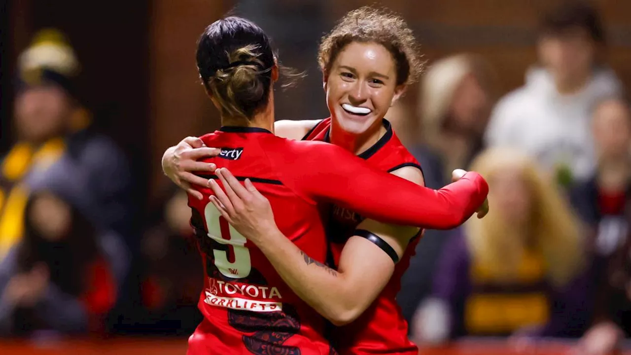 Amber Clarke earns AFLW Rising Star nod after crazy goal: ‘I didn't even realise it went through’