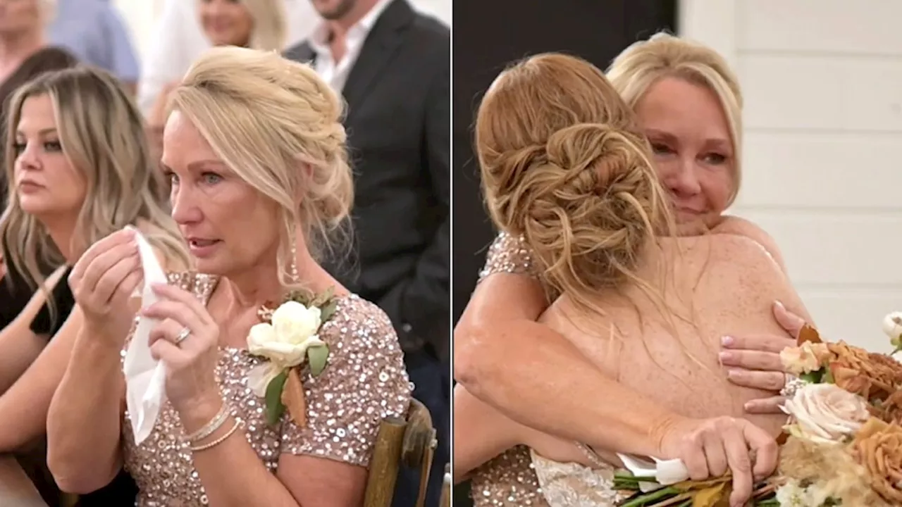 Bride honors mom at wedding with touching surprise