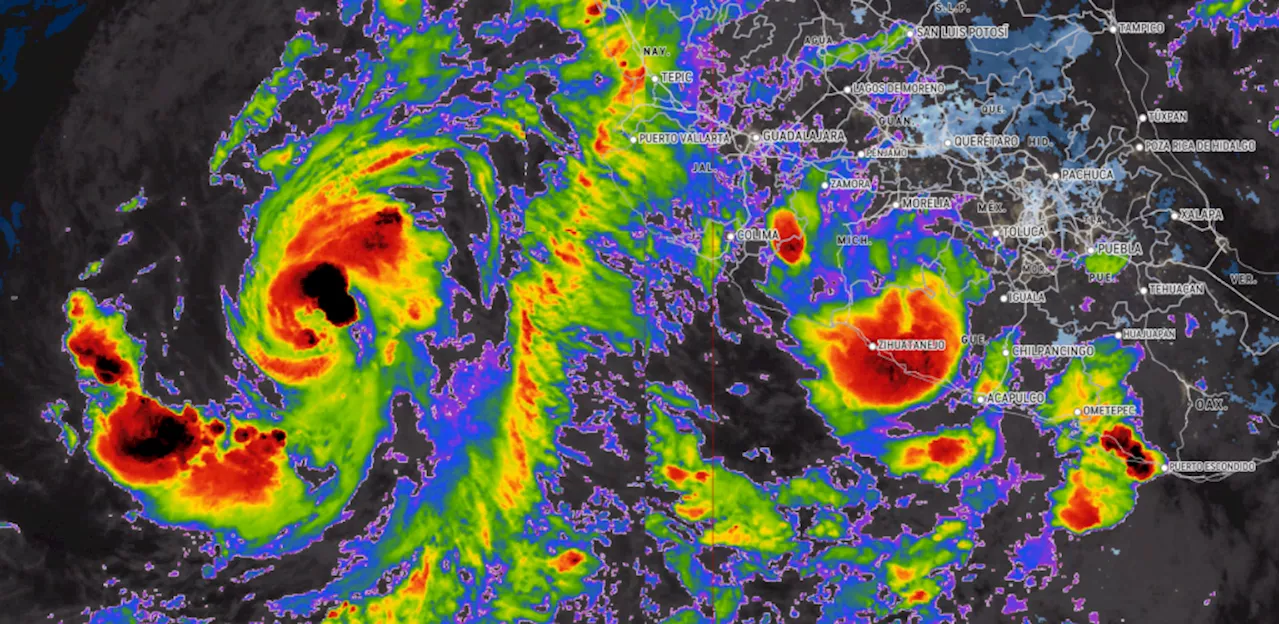 Double trouble: Hurricane Lidia and Tropical Depression Max threaten Mexico