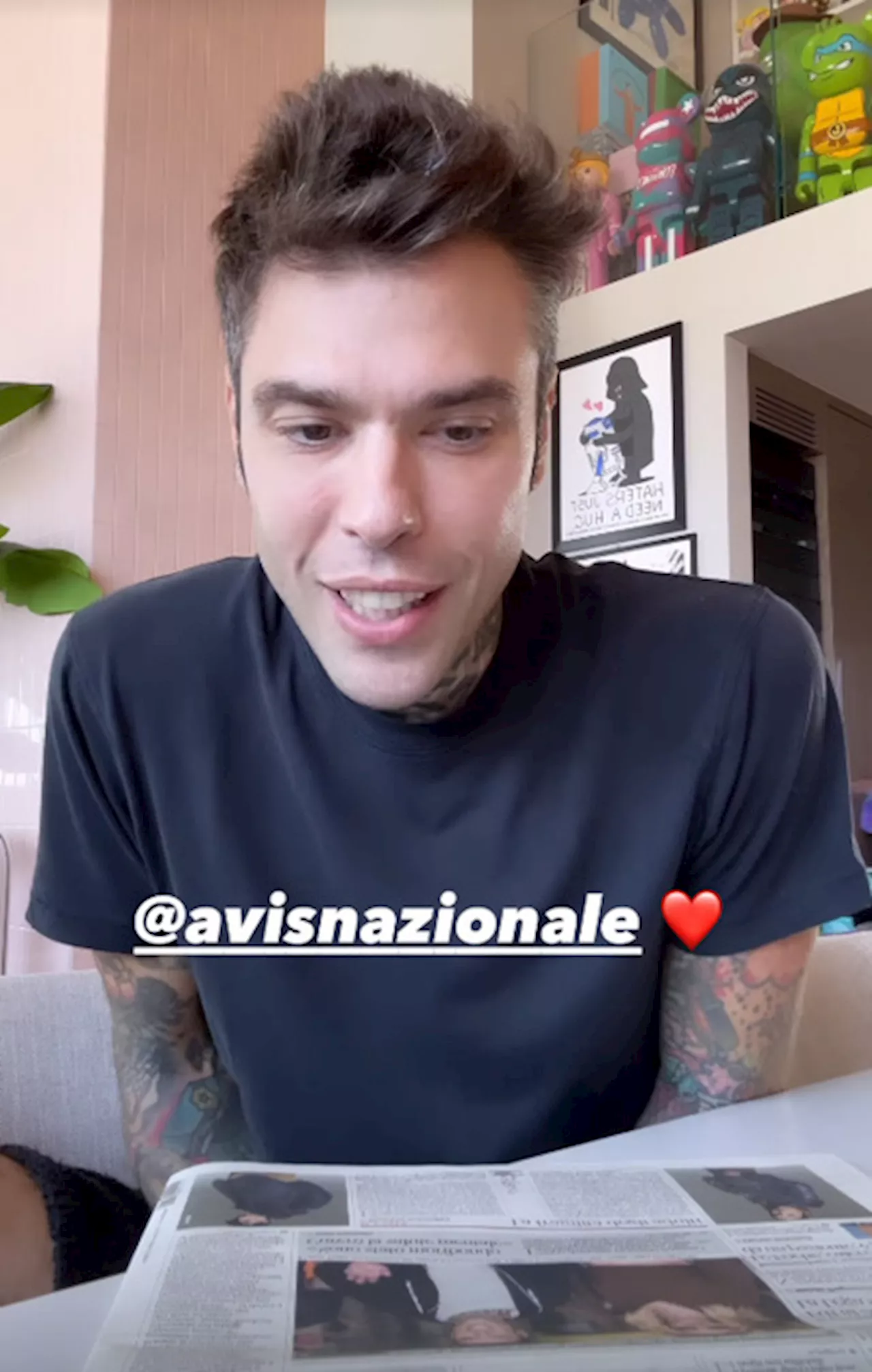 Effetto Fedez, centinaia in coda per donare il sangue