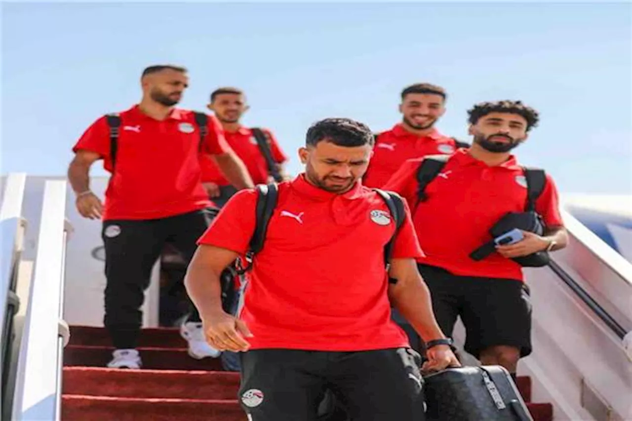 بعثة منتخب مصر تصل الإمارات لمواجهة زامبيا والجزائر وديًا