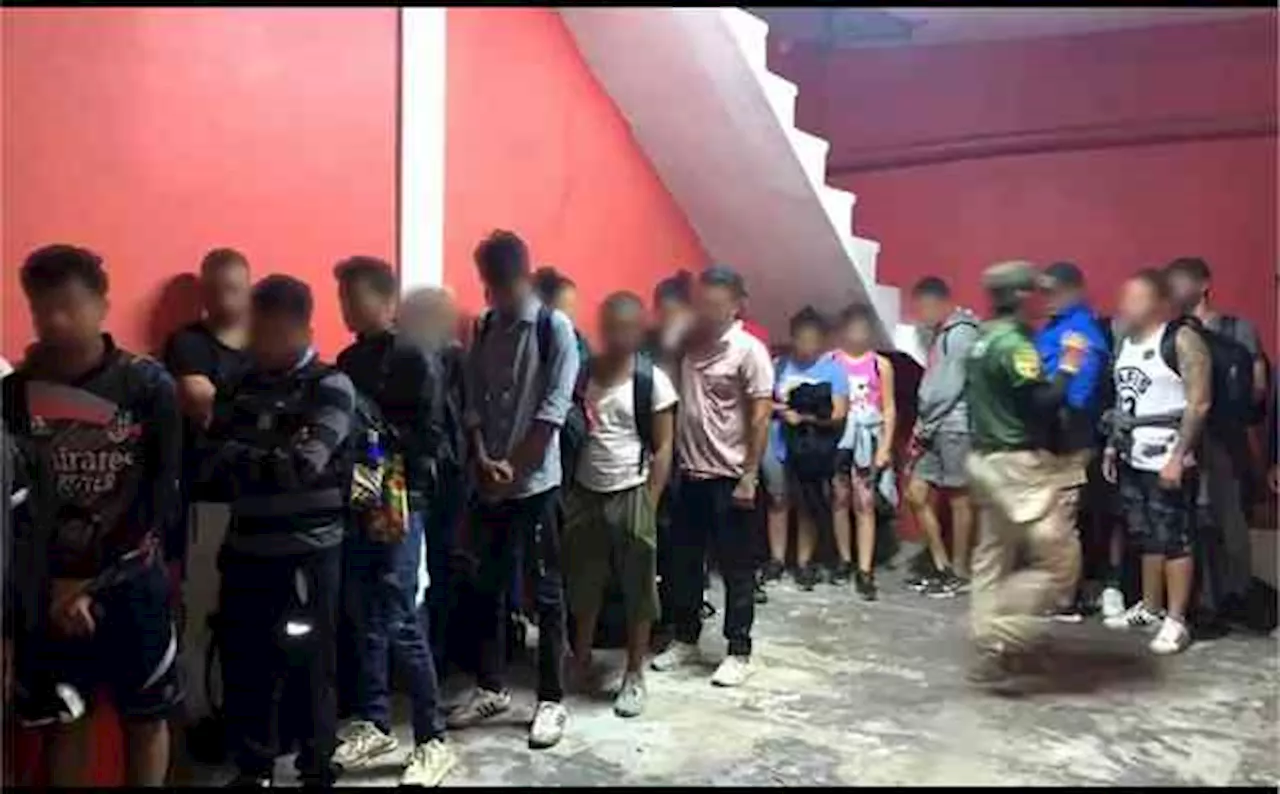 Aseguraron a 133 migrantes en hotel de Las Choapas