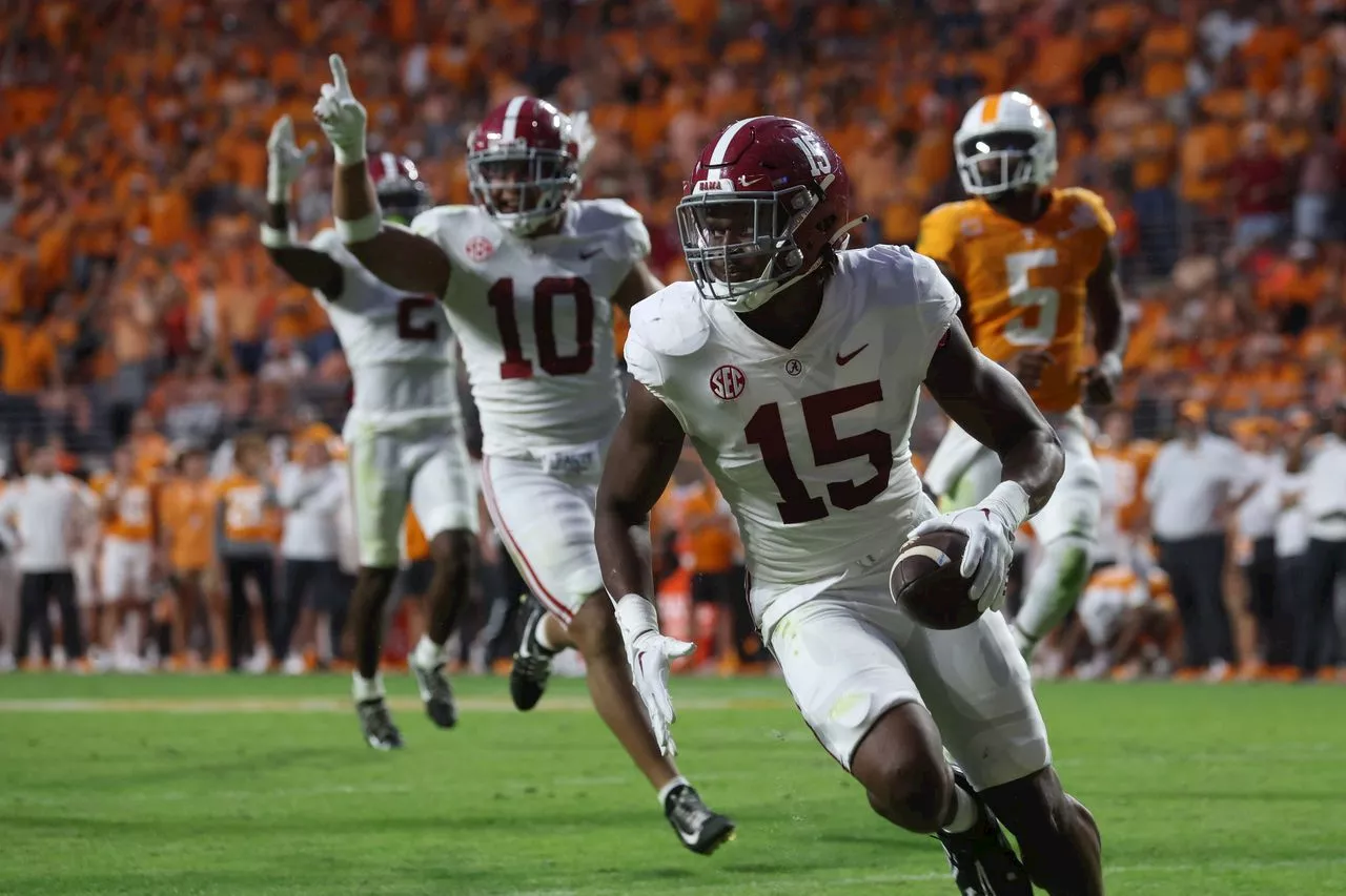 Kickoff time, TV channel set for Alabama football vs. Tennessee