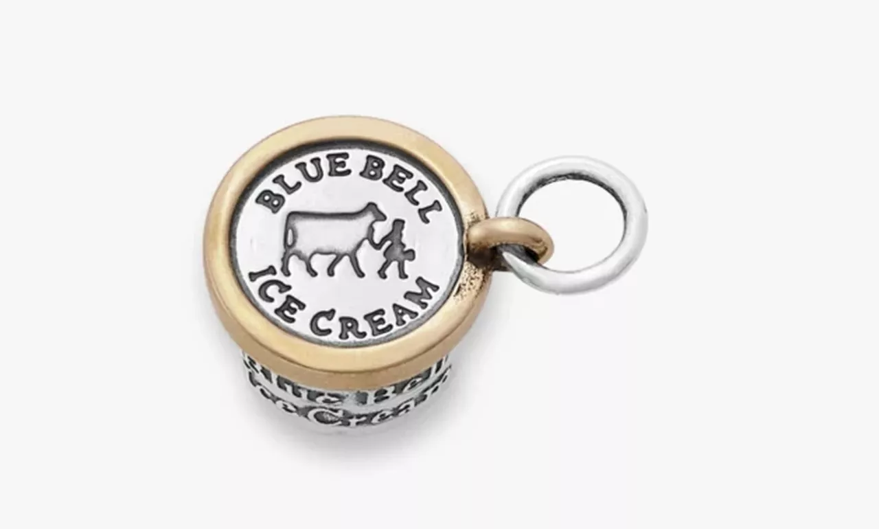 Now you can wear a tub of Blue Bell Ice Cream around your neck