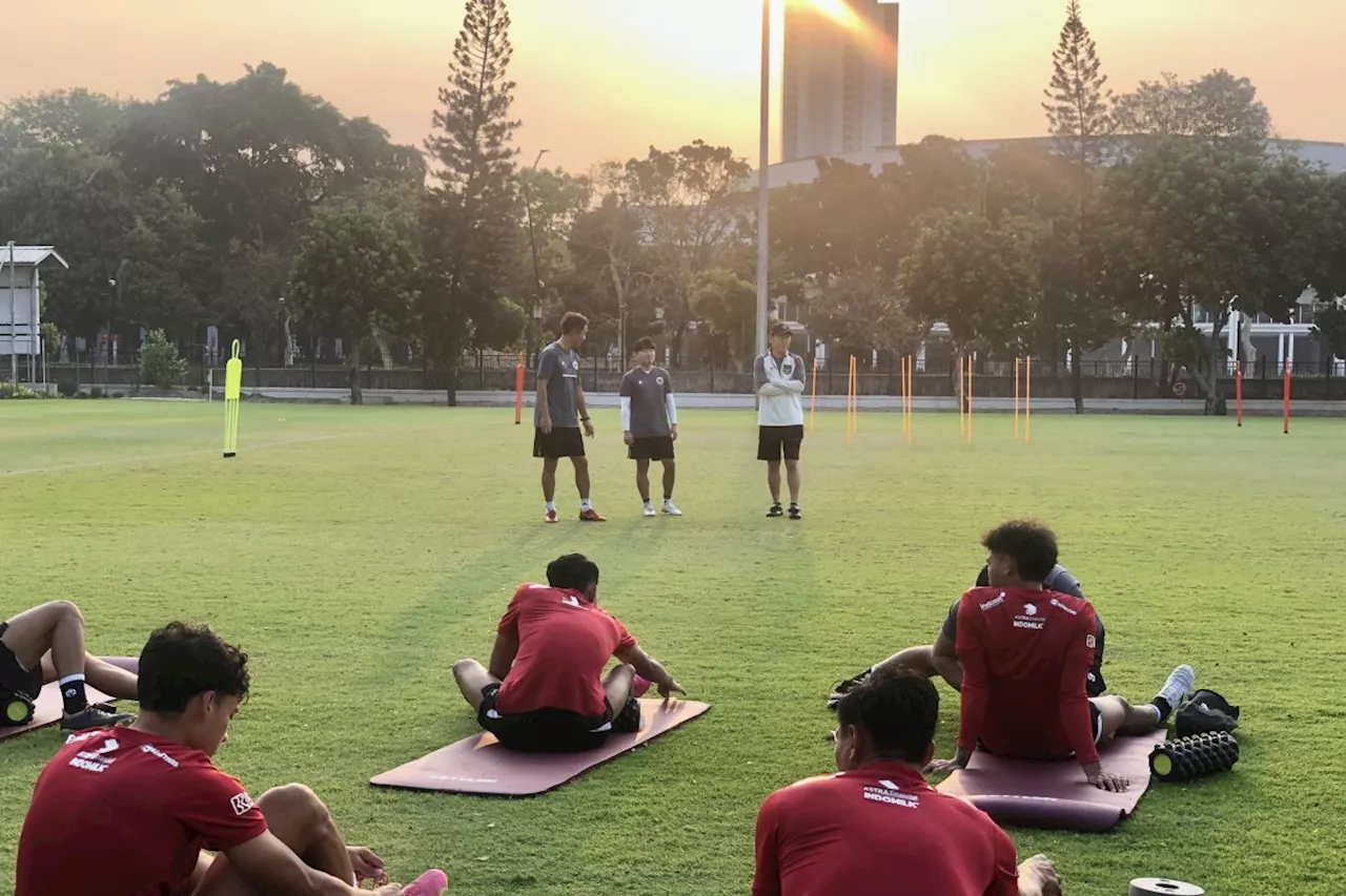 Timnas Indonesia gelar latihan perdana jelang lawan Brunei Darussalam