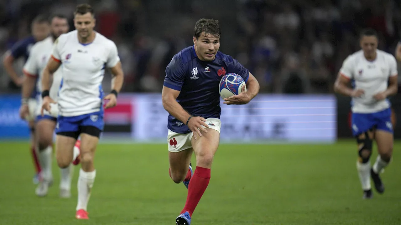 France captain Dupont cleared to resume full contact training at Rugby World Cup