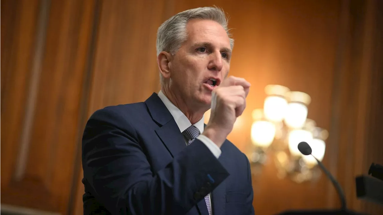 McCarthy doesn't rule out House speaker comeback attempt