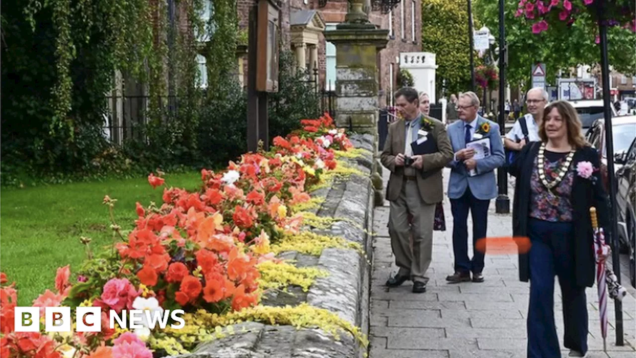 Oswestry wins in Heart of England floral competition