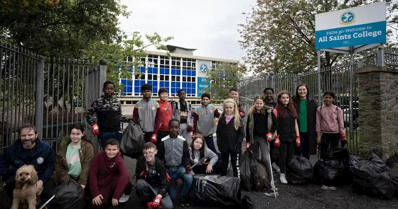 Meet the Belfast kids giving up their free time to clean the streets