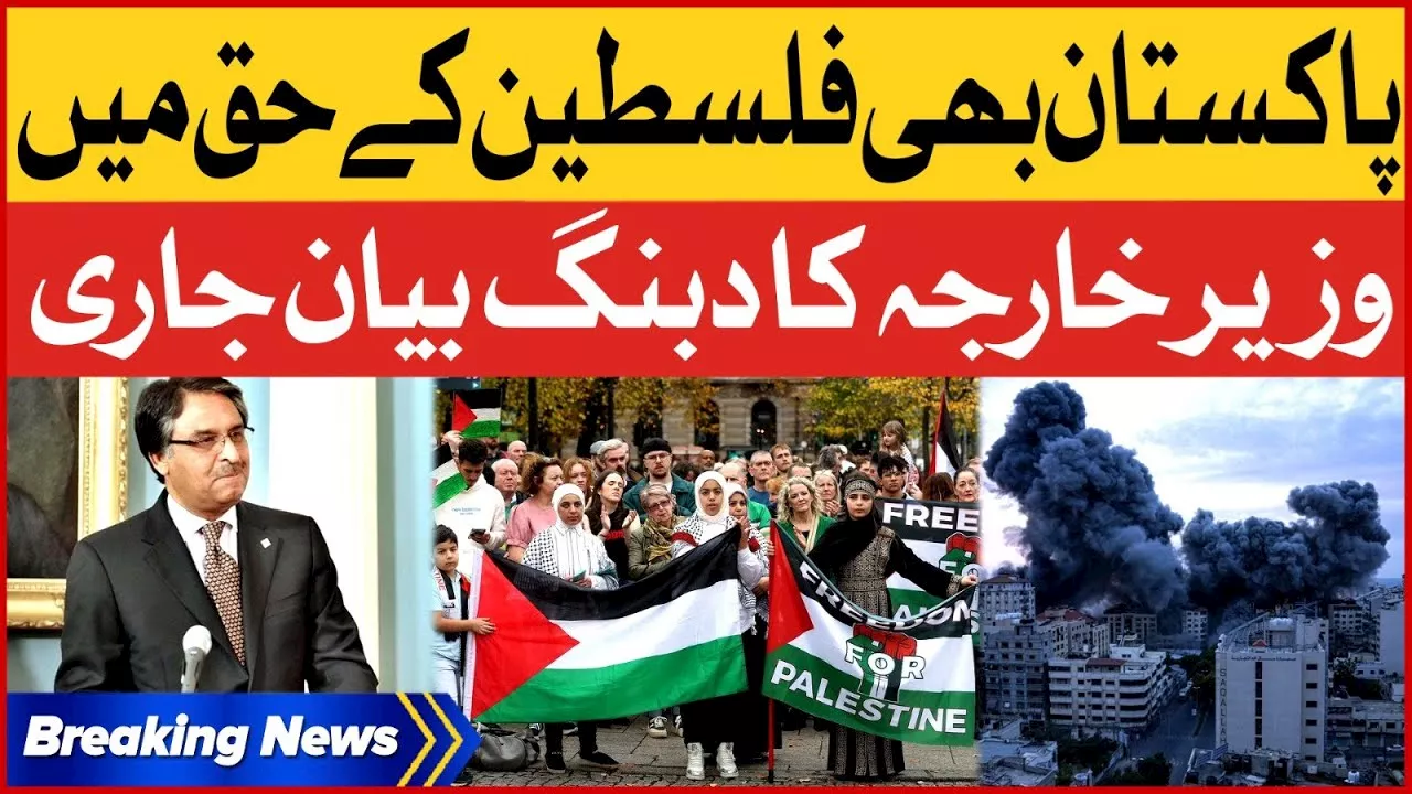 Palestine Got Support From Pakistan | Caretaker Foreign Minister Big Statement | Breaking News - BOL News