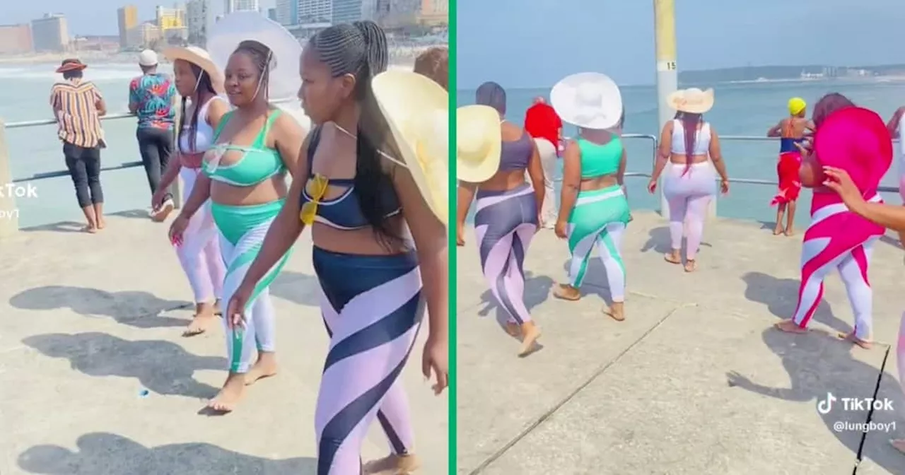 5 Friends Wearing Matching Beachwear Get Dubbed Power Rangers, Video Garners 1.4 Million Views