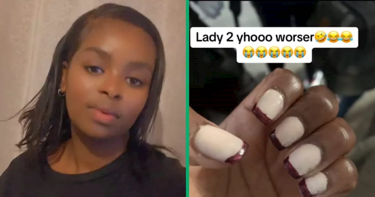 Cape Town Woman Shares Video of Botched R200 Manicure by Unskilled Nail Tech, Mzansi Left Amused