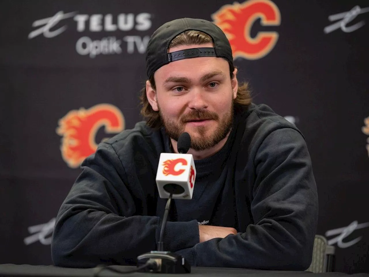 Rasmus Andersson focuses on day-to-day leadership with Calgary Flames