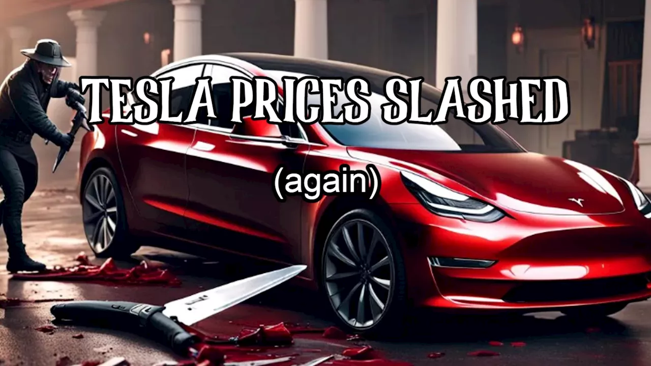 Tesla Cuts Model Y & Model 3 Prices As It Tries To Meet Ambitious Sales Target