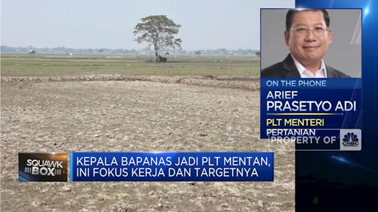 Jadi Plt Mentan, Ini Fokus Kepala Bapanas