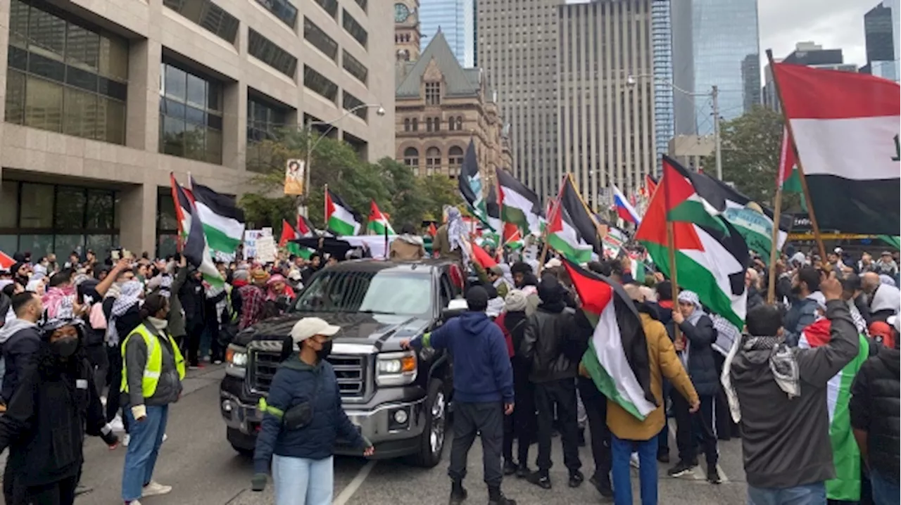 Israel and Palestinian rallies to be held in Toronto in wake of fighting