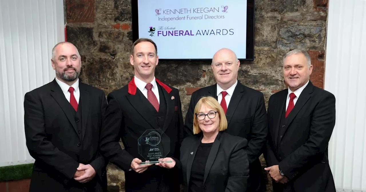 Paisley funeral director named best in the country at top industry awards