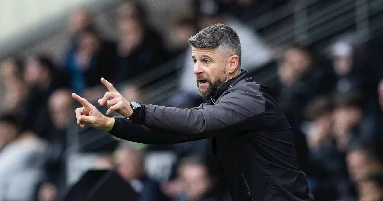 St Mirren boss Robinson stands by decision to attack Rangers despite red card