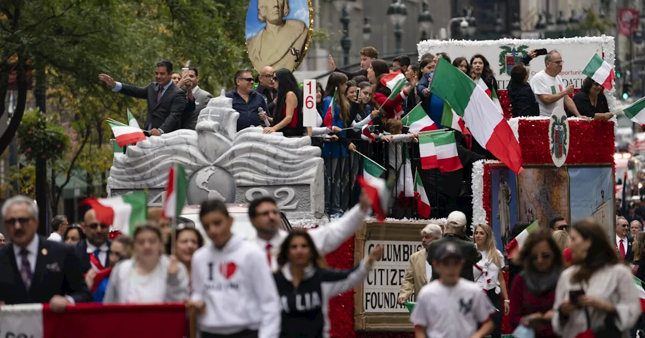 Annual Columbus Day Parade brings largest celebration of Italian-American heritage