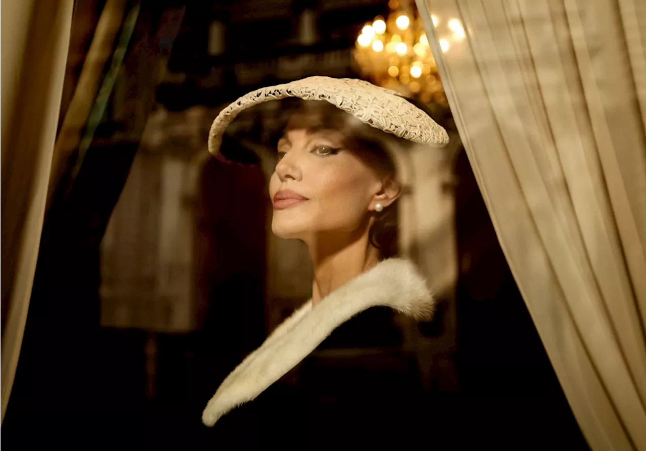 Angelina Jolie In 'Maria': First Look At Actress In Maria Callas Movie