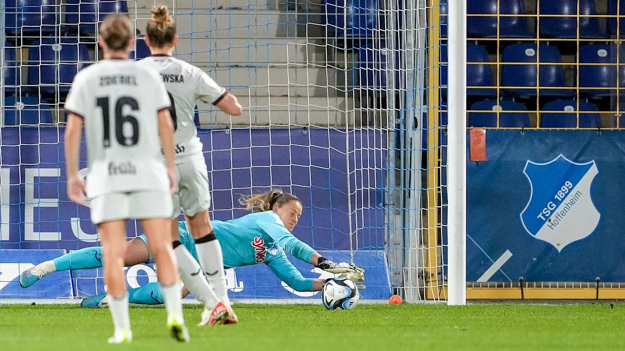 Frauen-Bundesliga: Hoffenheim holt Zwei-Tore-Rückstand gegen Bayer Leverkusen auf - vergebener Elfer als Wendepunkt - Eurosport