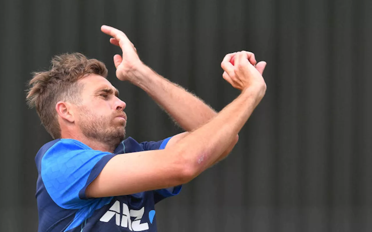 New Zealand's Southee 'unavailable' for World Cup opener