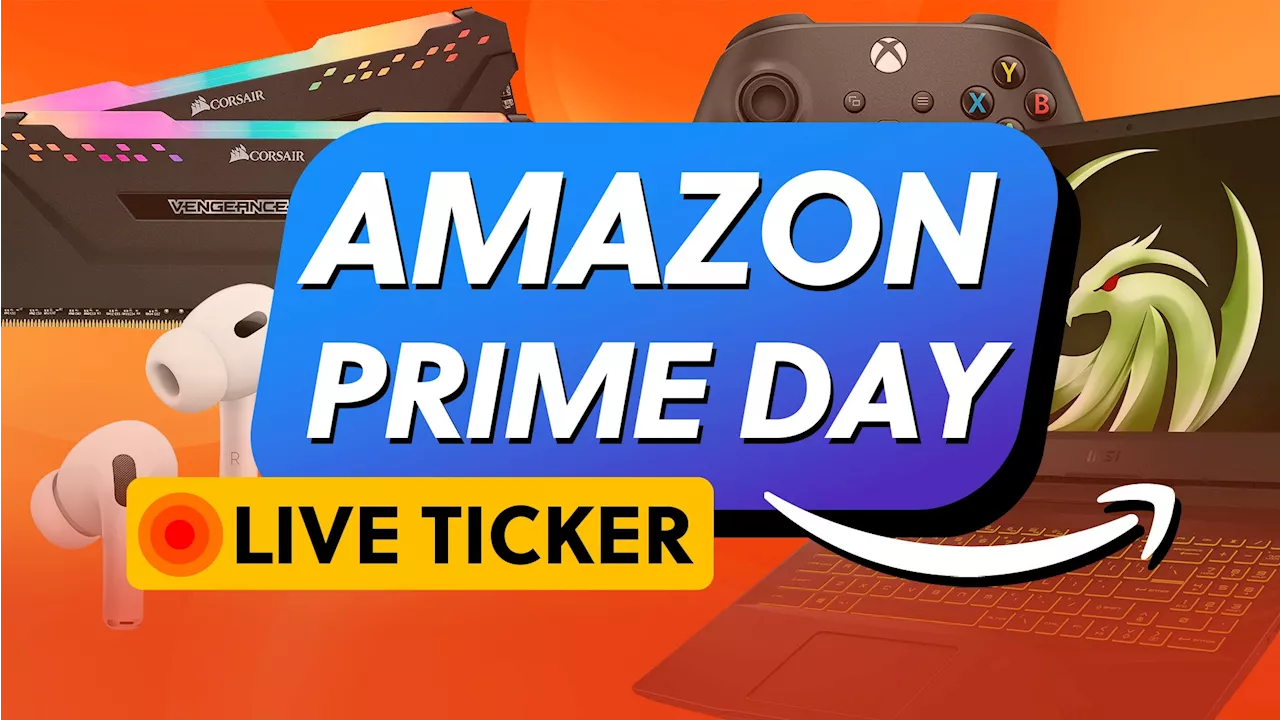 Amazon Prime Day im Live-Ticker: Die besten Angebote der Prime Deal Days