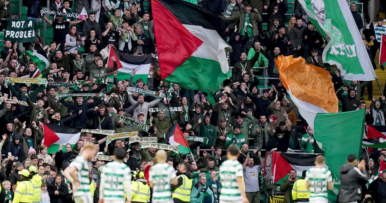 Celtic 'condemn' the Green Brigade's pro-palestine banner display