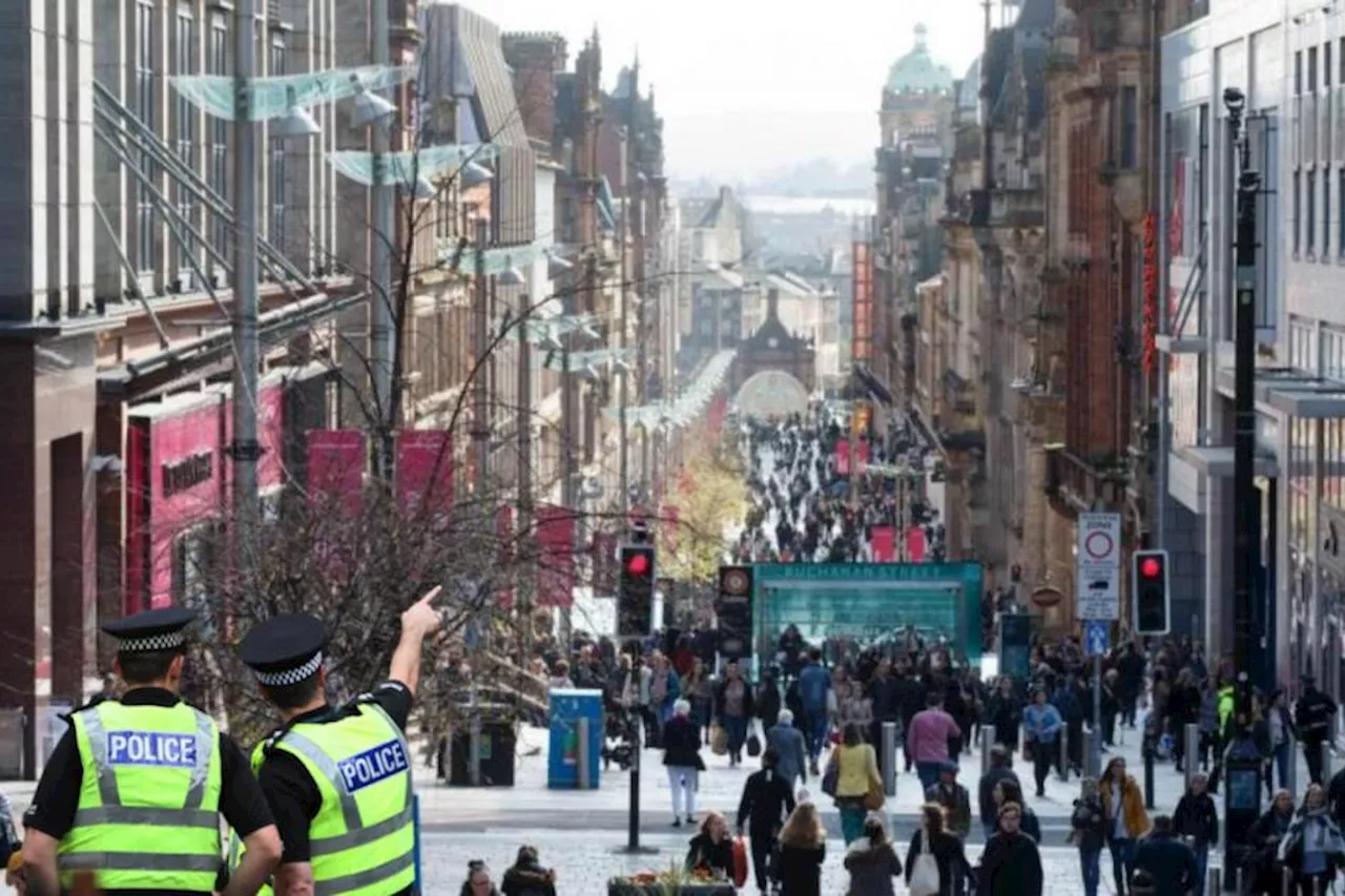 Man arrested following disturbance in Glasgow city centre