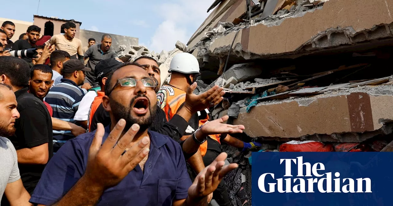 ‘People are fearful of what’s to come’: Gaza civilians flee waves of Israeli strikes