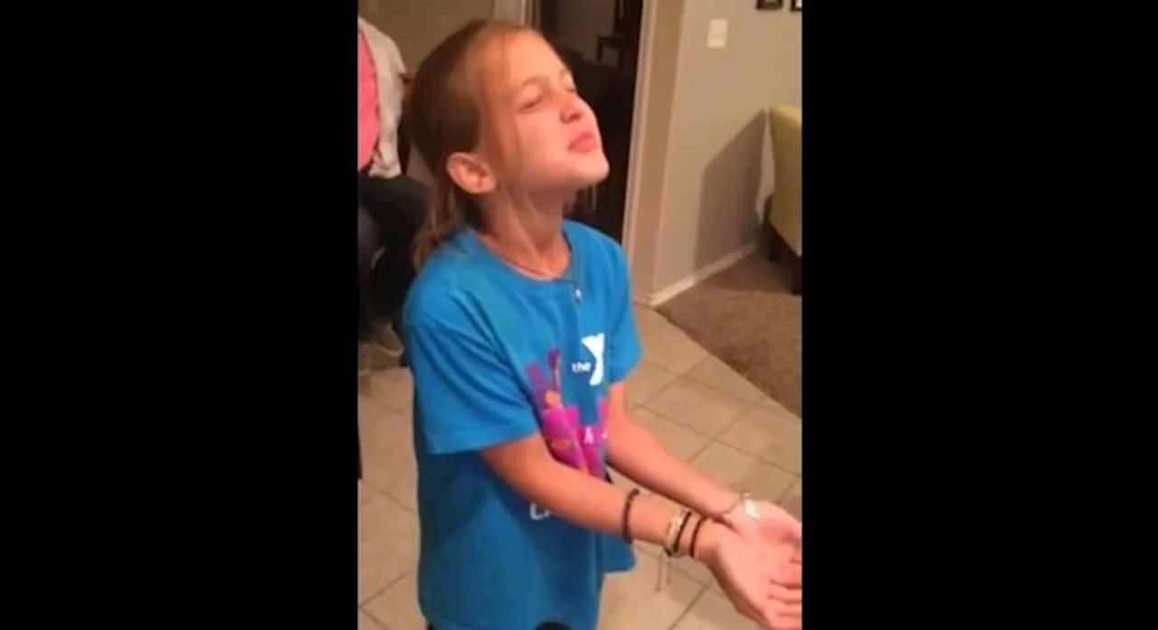 VIDEO: Little Girl Has A Complete Meltdown After Receiving The Cutest Present Ever!