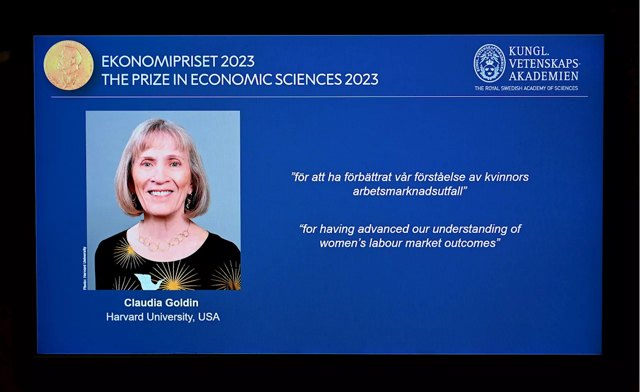 Harvard Professor Becomes Only Third Woman To Win Prestigious Nobel Economics Prize