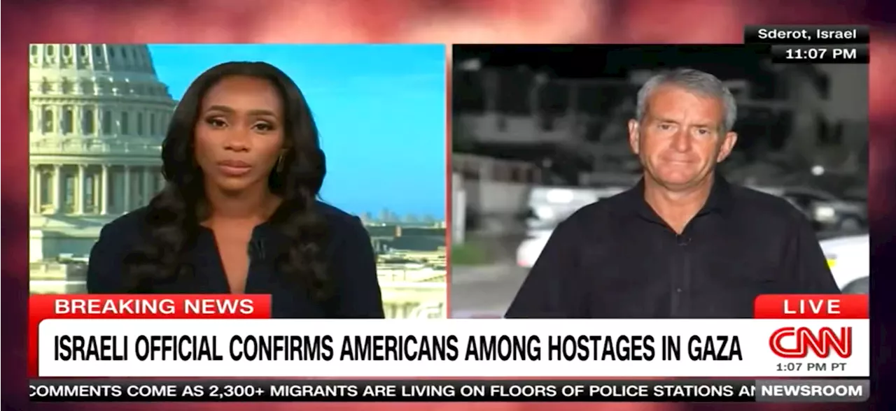 CNN Reporter Chokes Up During Live Report From Israel