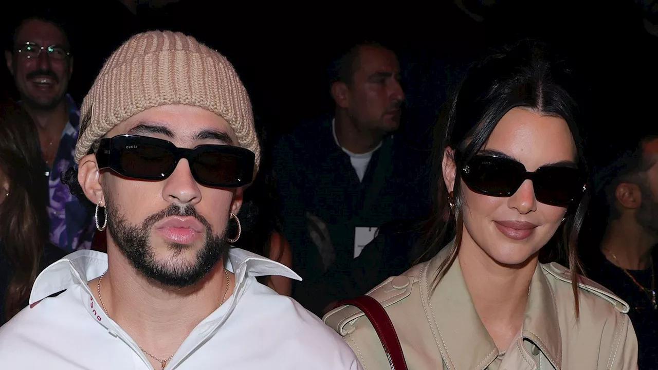 Kendall Jenner and Bad Bunny’s Coordinating Couple's Outfits Were Equal Parts Luxury and Leather