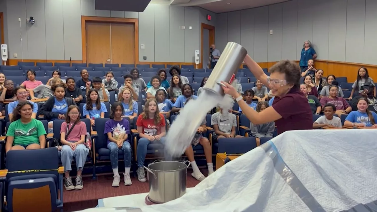 Texas A&M physics professor brings energy to beloved performances