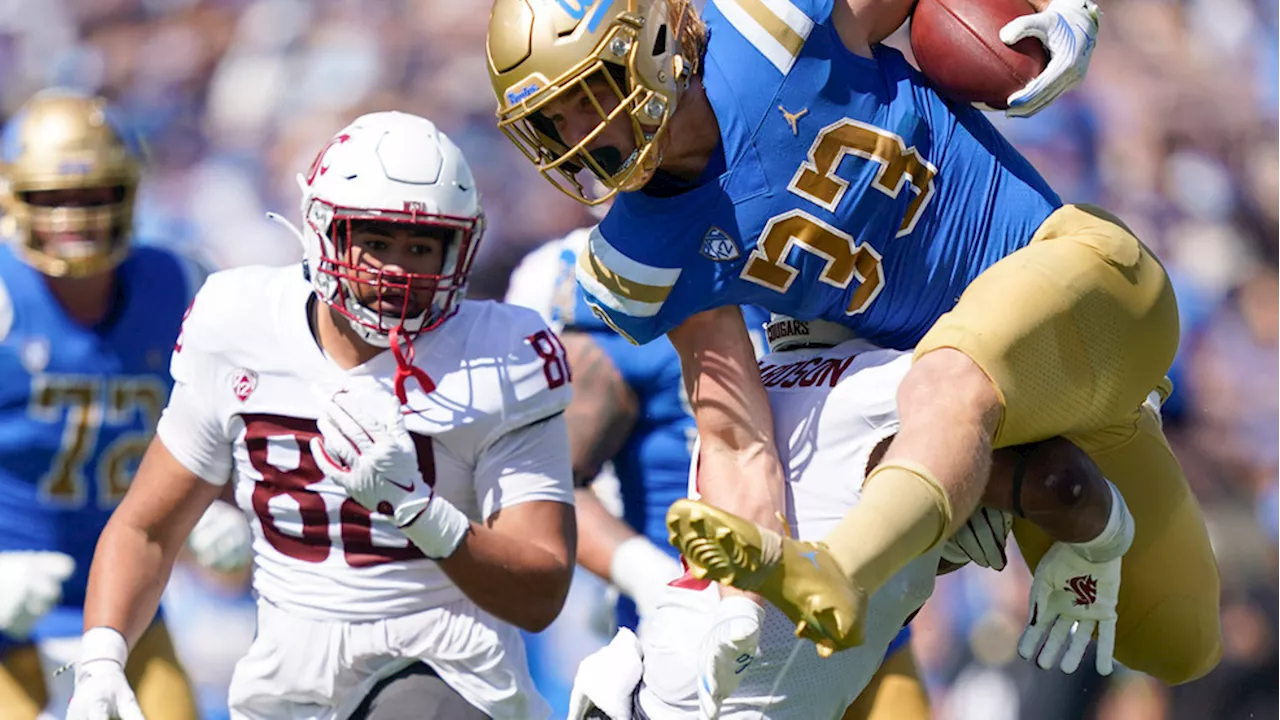 UCLA rallies in 4th quarter to take down Washington State 25-17 at Rose Bowl