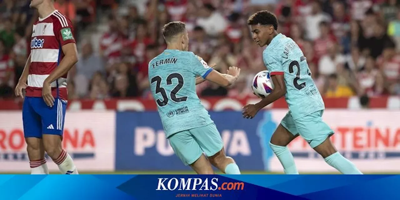 Hasil Granada Vs Barcelona 2-2: Diwarnai Gol 17 Detik Dan Sejarah ...